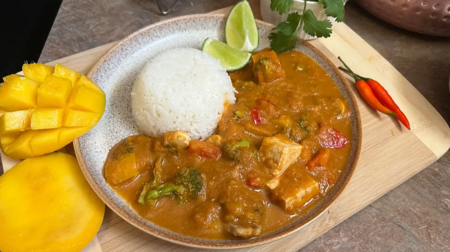 Add Tofu and Serve